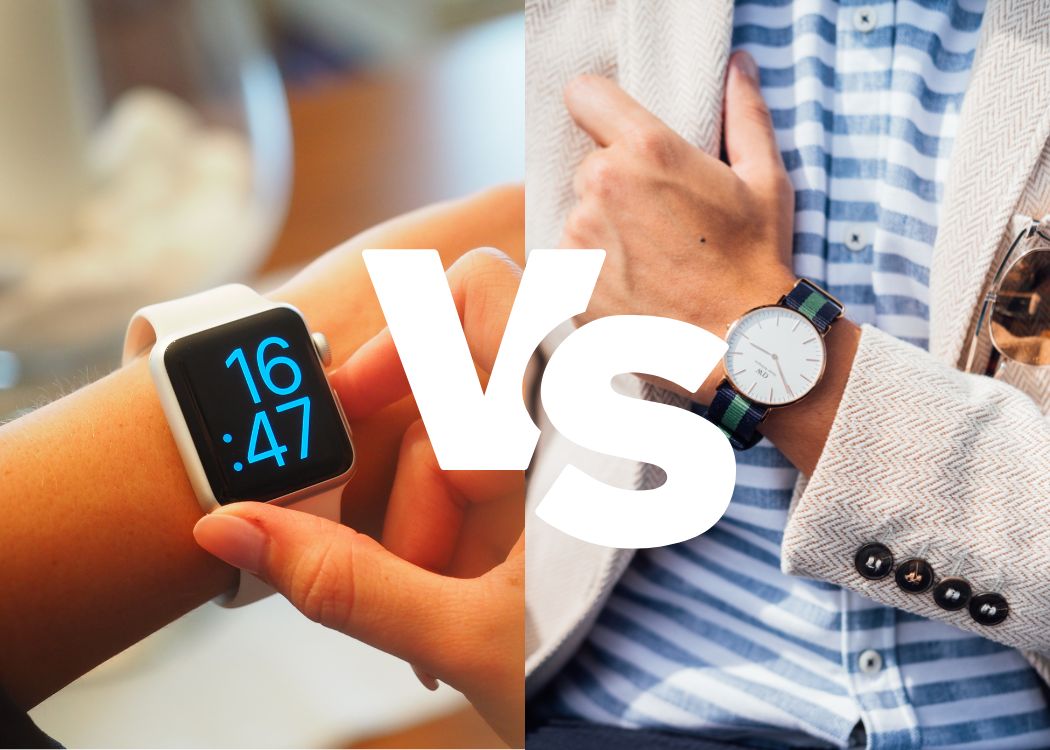 traditional watches vs smartwatches