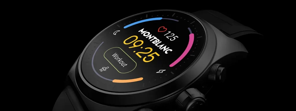 montblanc smartwatch